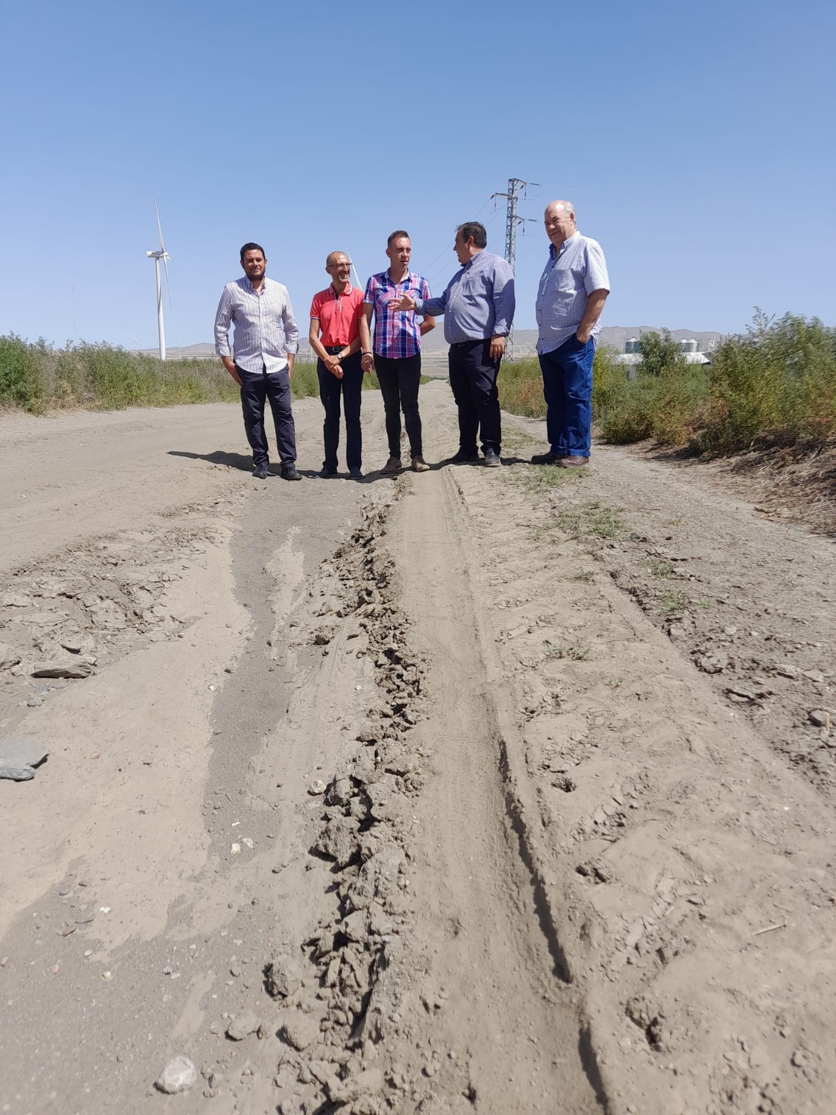 Dlar contar con Diputacin para la reconstruccin de los caminos rurales afectados por las riadas estivales
